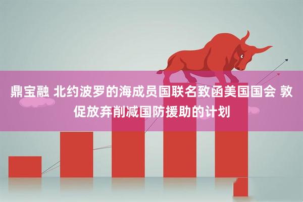 鼎宝融 北约波罗的海成员国联名致函美国国会 敦促放弃削减国防援助的计划